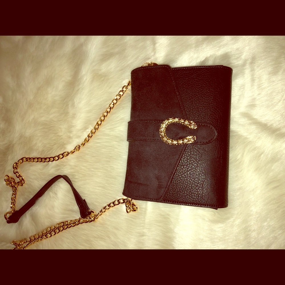 NWOT Big Buddha crossbody /chain strap bag